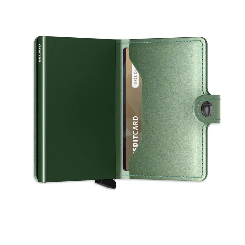 Secrid Miniwallet Metallic Green