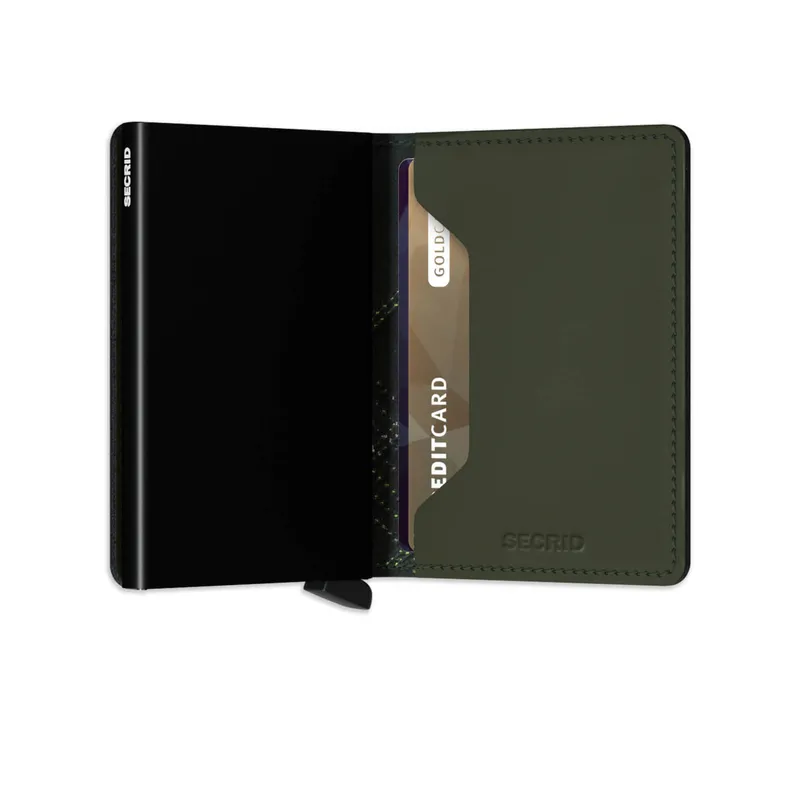 Secrid Slimwallet Stitch Linea Lime