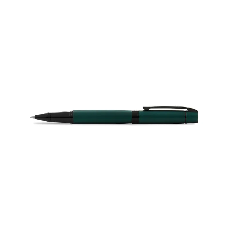 Sheaffer Gift 300 Lacquer Rollerball Pen Matte Green with Polished Black Trim