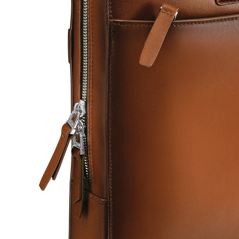 Lapis Bard Ducorium Spencer 14-inch Slim Laptop Business Bag - Cognac