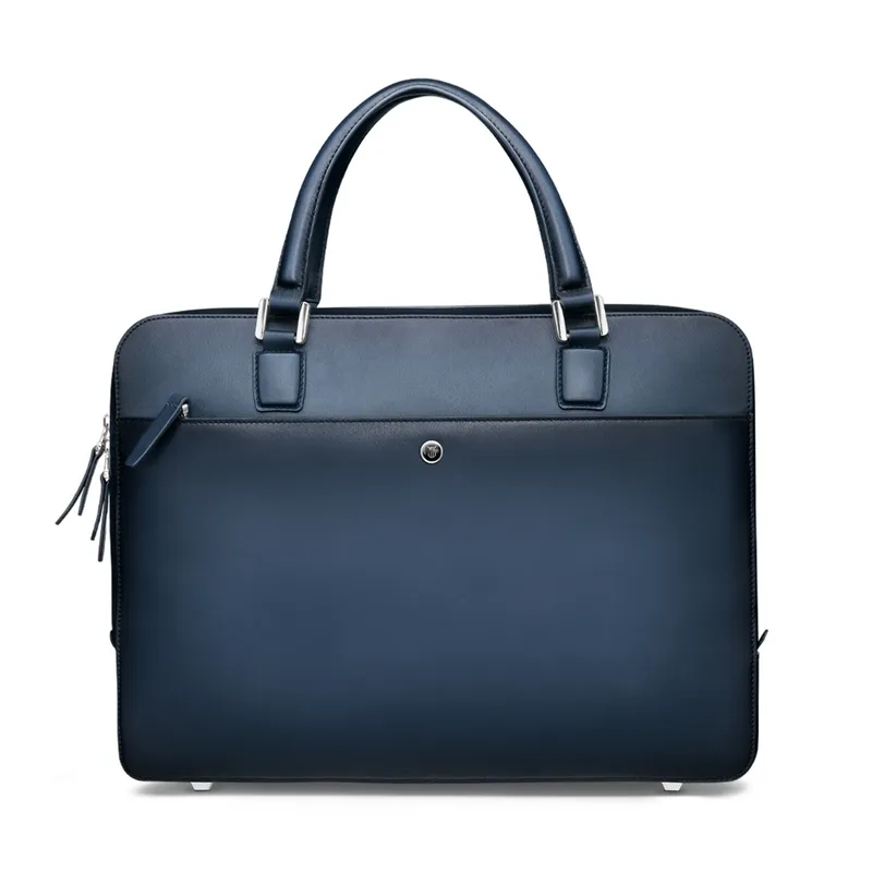 Lapis Bard Ducorium Spencer 14-inch Slim Laptop Business Bag - Navy