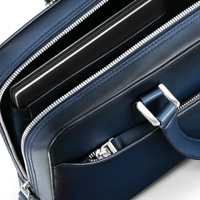 Lapis Bard Ducorium Spencer 14-inch Slim Laptop Business Bag - Navy