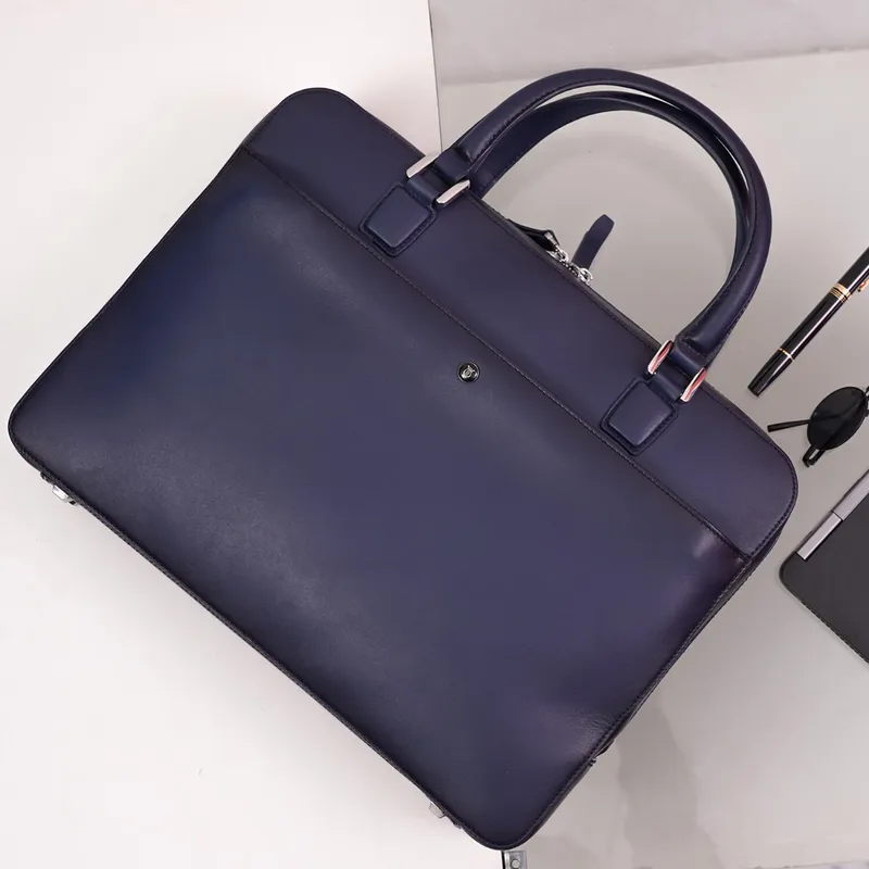 Lapis Bard Ducorium Spencer 14-inch Slim Laptop Business Bag - Navy