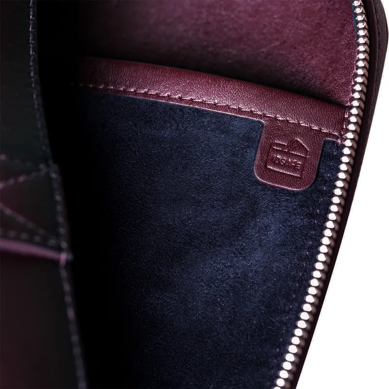 Lapis Bard Ducorium Spencer 14-inch Slim Laptop Business Bag - Bordeaux