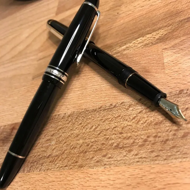 Montblanc MeisterstÃ¼ck Legrand Rollerball Pen - Black With Platinum Trims