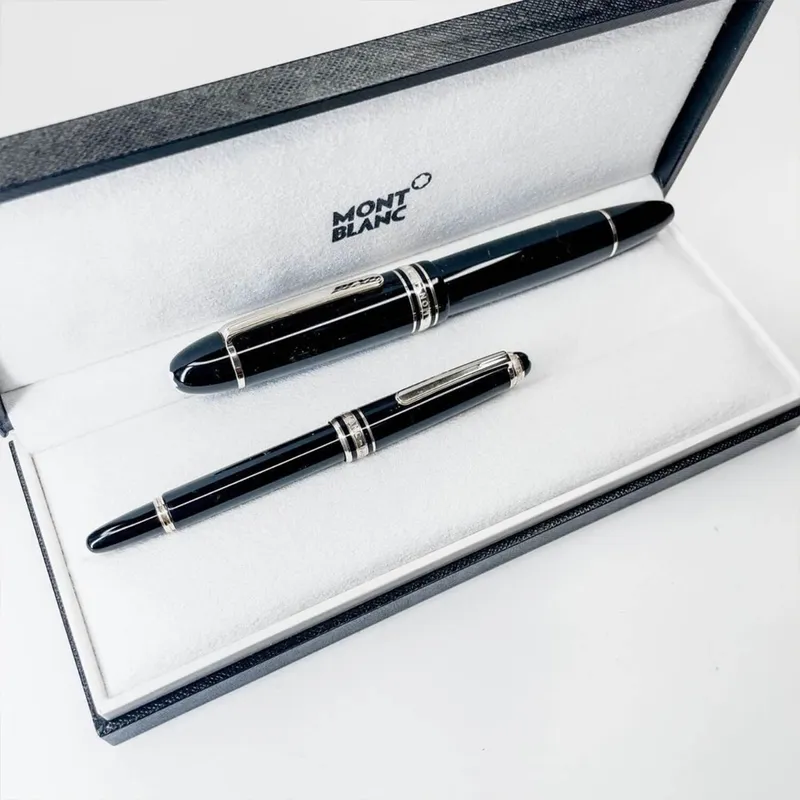 Montblanc MeisterstÃ¼ck Legrand Rollerball Pen - Black With Platinum Trims