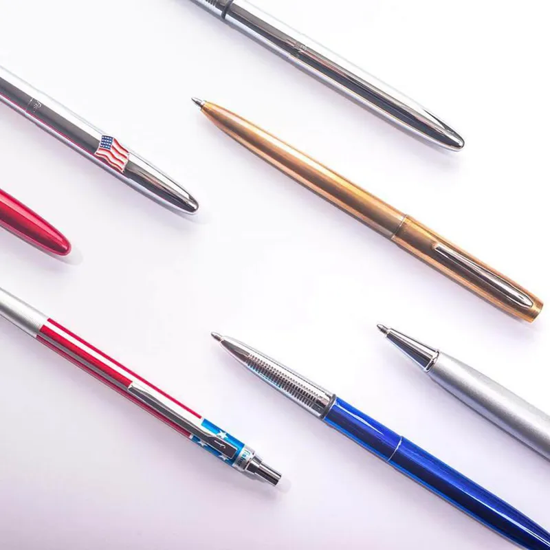 Fisher Space M4Raw Cap-O-Matic Ballpoint Pen Raw Brass