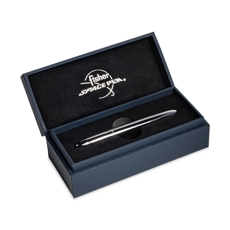Fisher Space 400Btn-N Bullet Ballpoint Pen With Nouveau Design Black Titanium Nitride