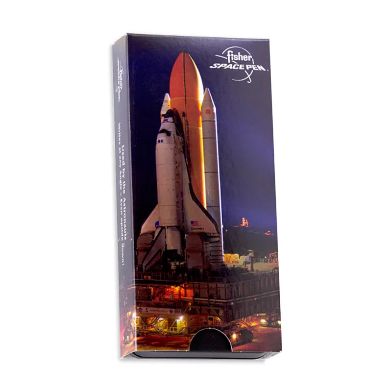 Fisher Space Ch4Bc Shuttle Ballpoint Pen Black And Chrome