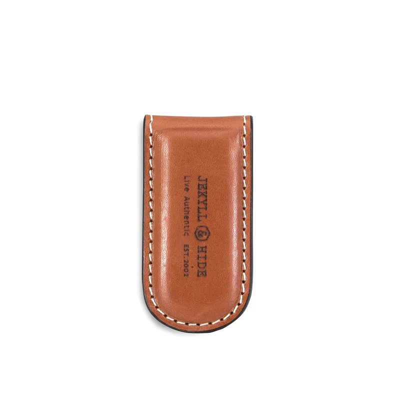 Jekyll & Hide 3222Rota Roma Leather Money Clip Wallet - Tan