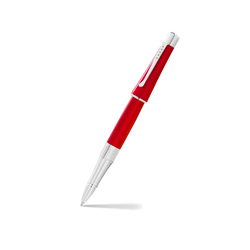 Cross AT0495-27 Beverly Translucent Lacquer Rollerball Pen Red