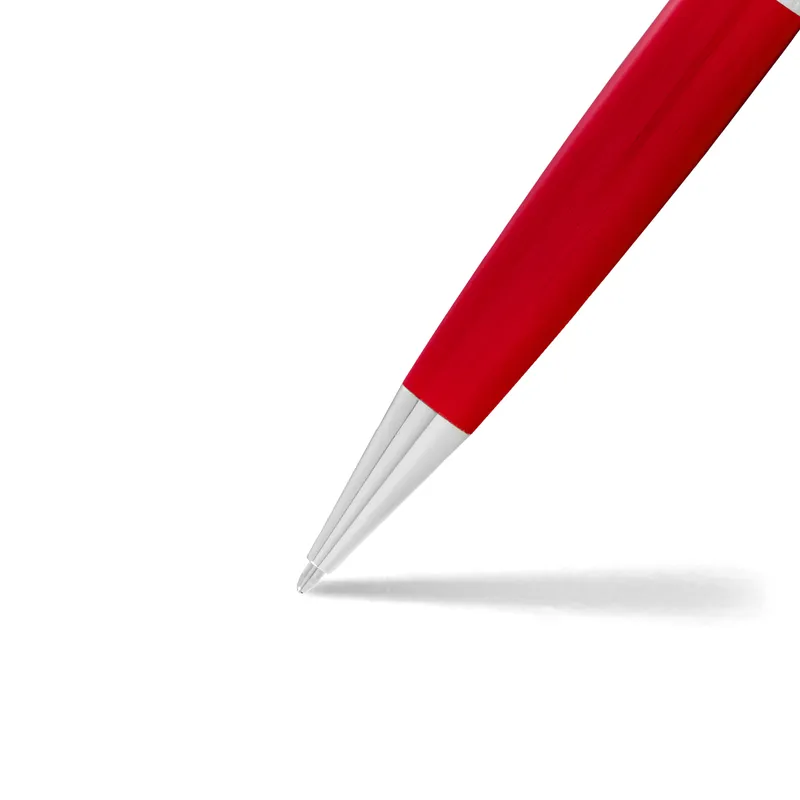 Cross AT0492-27 Beverly Translucent Lacquer Ballpoint Pen Red