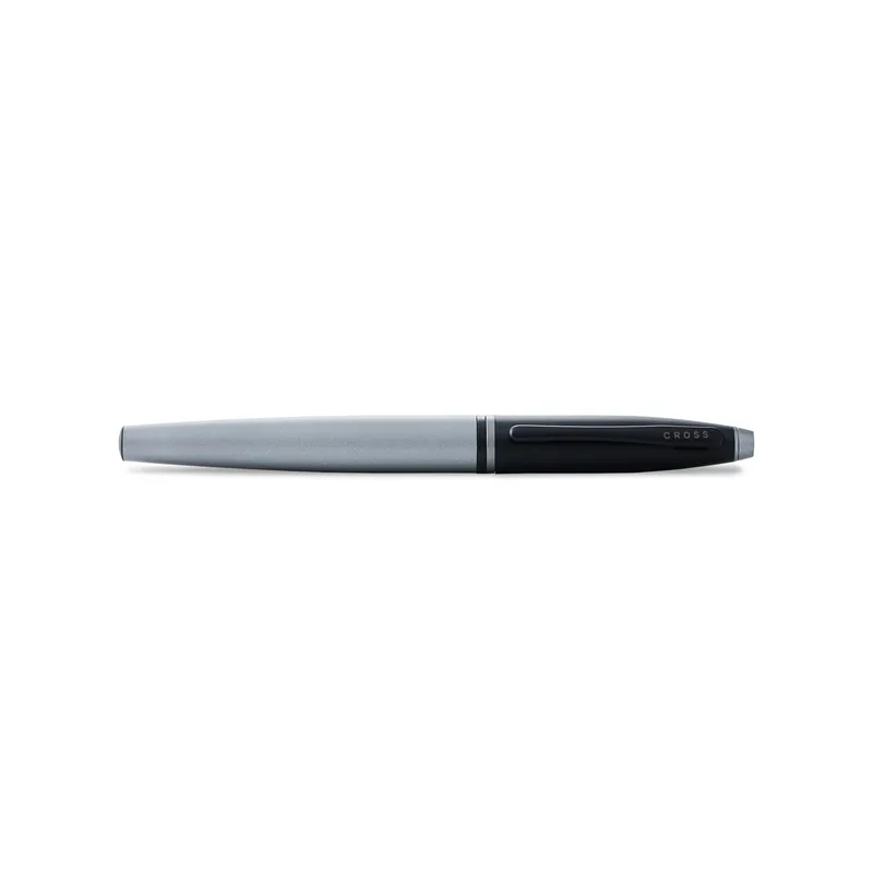 Cross AT0116-26MJ Calais Lacquer Fountain Pen Gray And Black