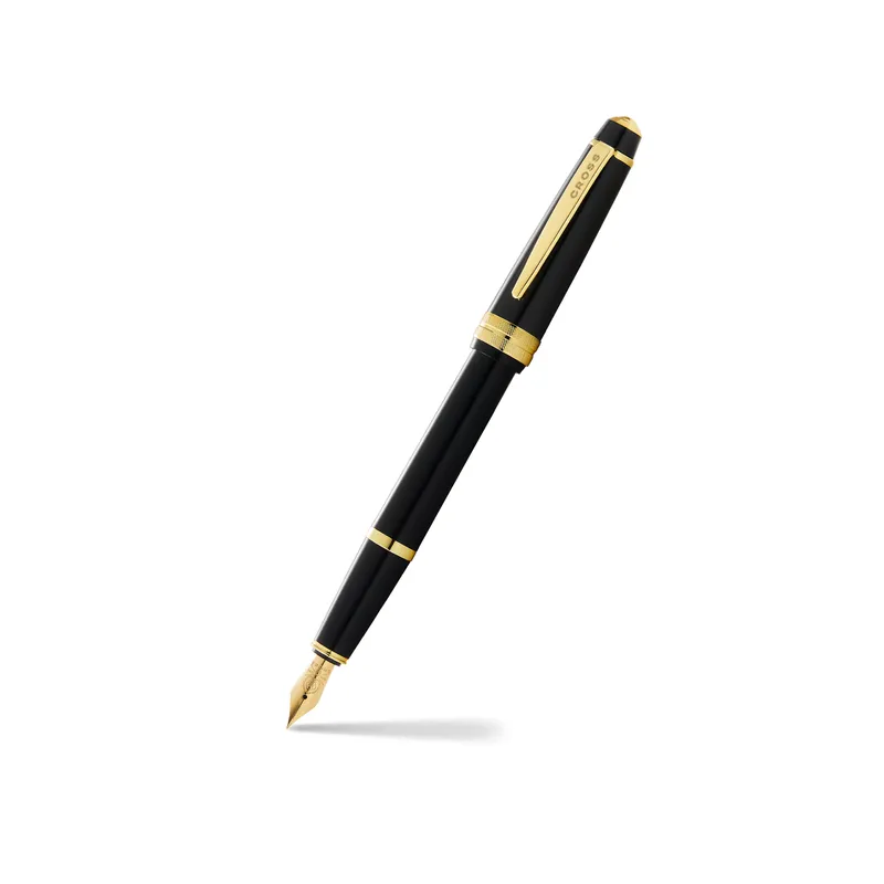 Cross AT0746-9MF Bailey Light Fountain Pen Black