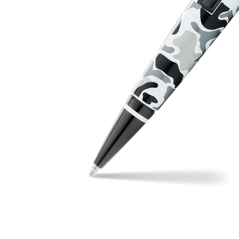 Cross AT0555-18 Edge Rollerball Pen Camouflage Black And White