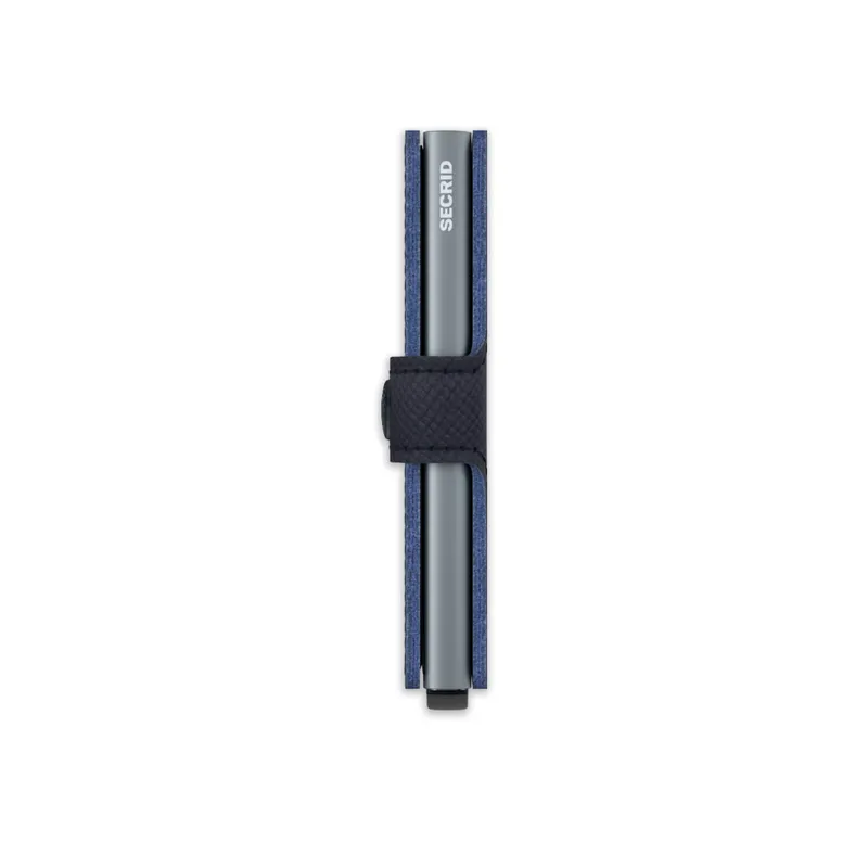 Secrid Saffiano Miniwallet Navy