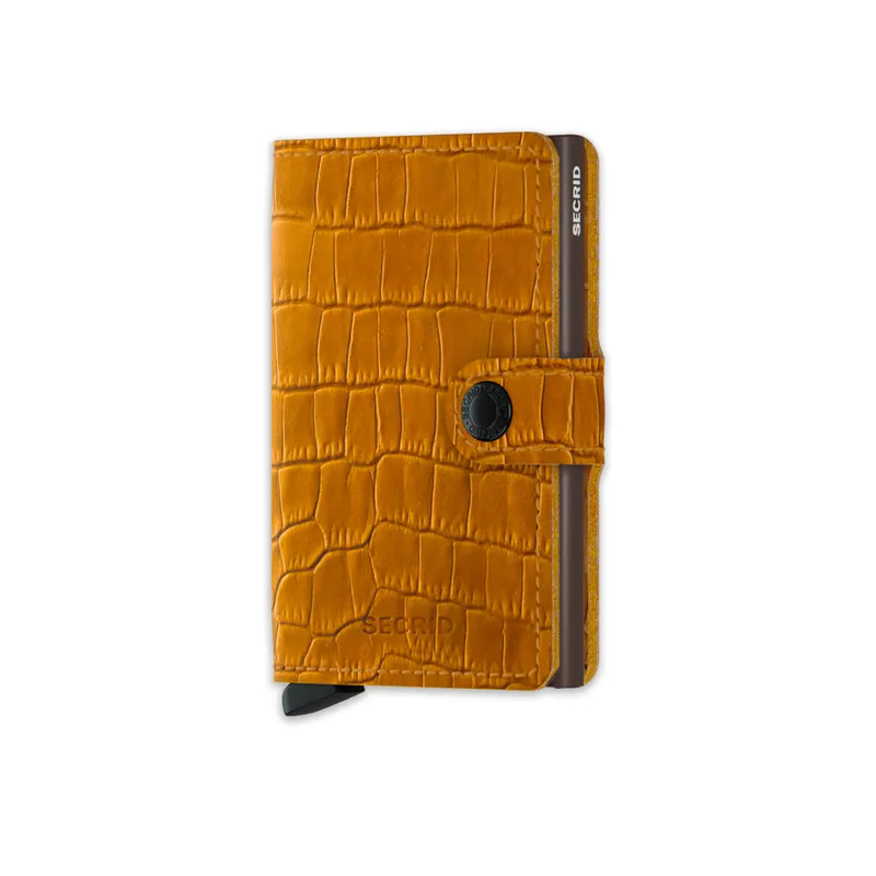 Secrid Cleo Miniwallet Ochre Brown