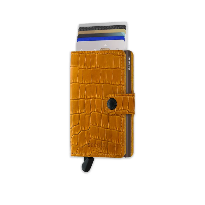 Secrid Cleo Miniwallet Ochre Brown