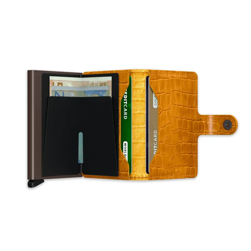 Secrid Cleo Miniwallet Ochre Brown