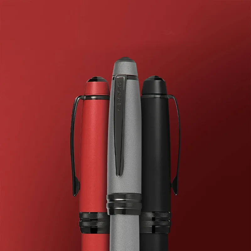Cross Bailey Lacquer Ballpoint Pen Red