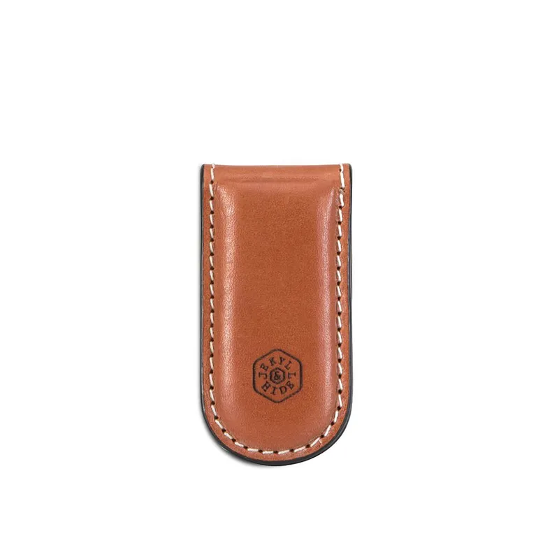 Jekyll & Hide 3222ROTA Havana Leather Money Clip Wallet Tan