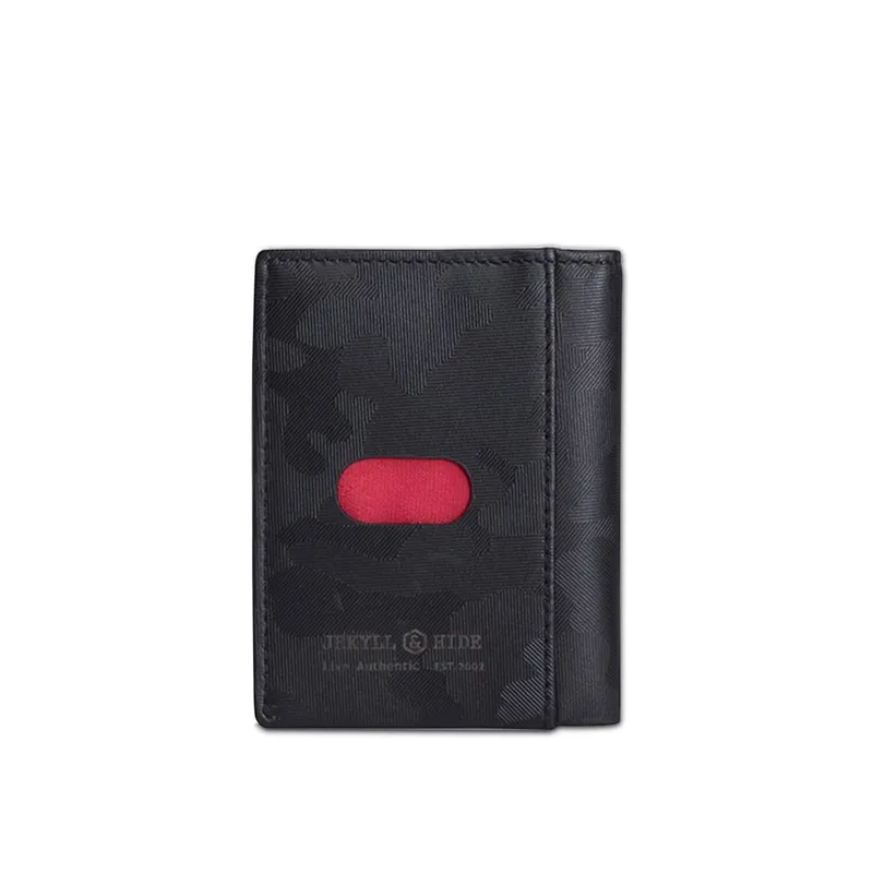 Jekyll & Hide 4294HACAG Havana Slim Bifold Leather Card Holder Camo