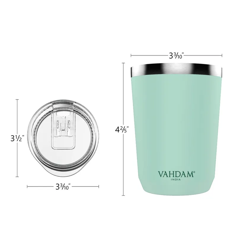 Vahdam Ardour Tumbler (350 ml) Mint Green