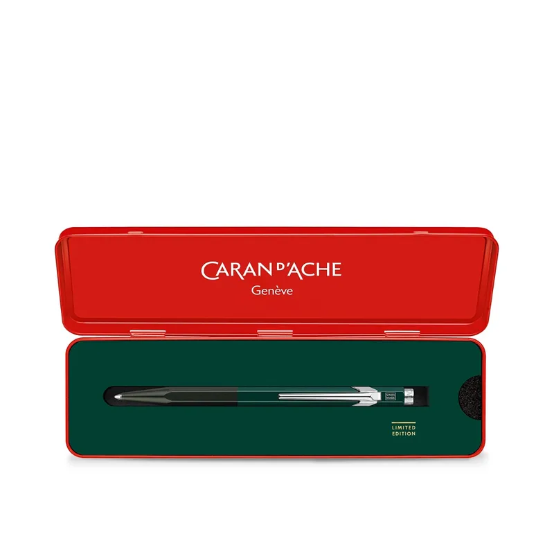 Caran d'Ache 849 Limited Edition Wonder Forest Ballpoint Pen - Green