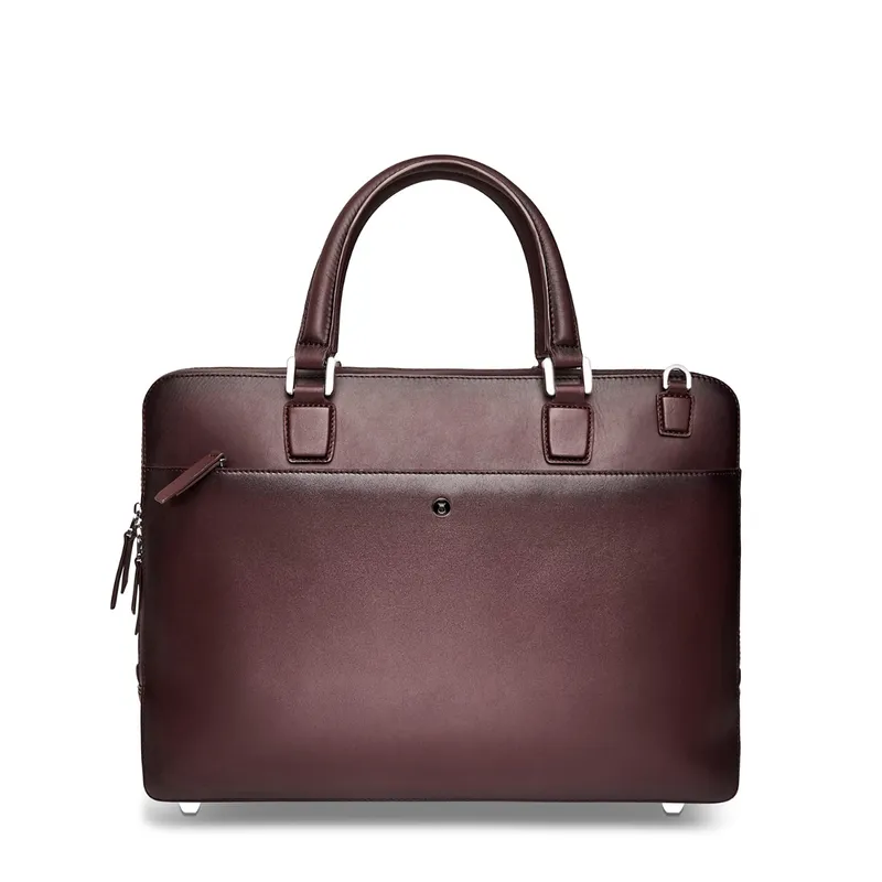 Lapis Bard Ducorium Spencer 15-inch Slim Laptop Business Bag - Bordeaux