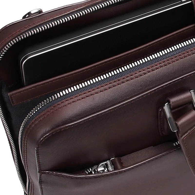 Lapis Bard Ducorium Spencer 15-inch Slim Laptop Business Bag - Bordeaux