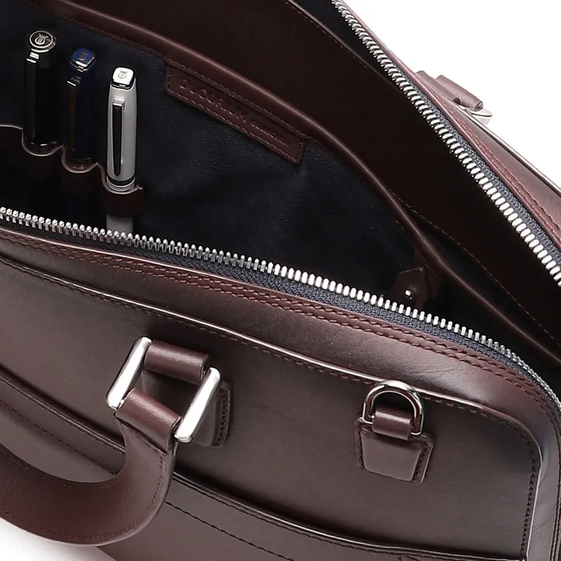 Lapis Bard Ducorium Spencer 15-inch Slim Laptop Business Bag - Bordeaux