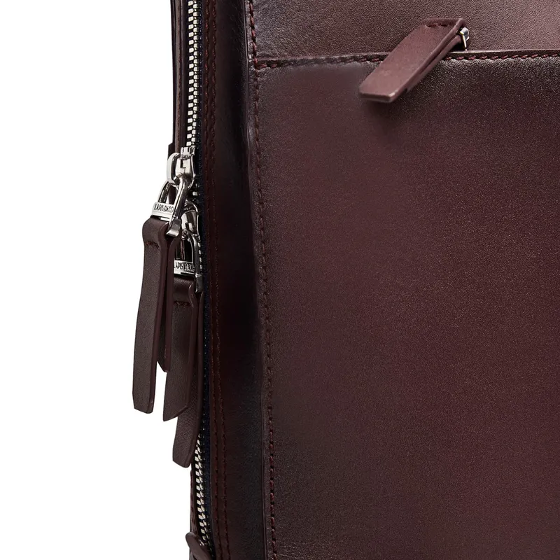 Lapis Bard Ducorium Spencer 15-inch Slim Laptop Business Bag - Bordeaux