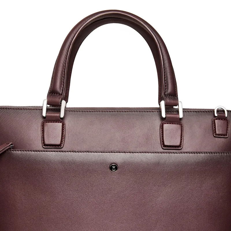 Lapis Bard Ducorium Spencer 15-inch Slim Laptop Business Bag - Bordeaux