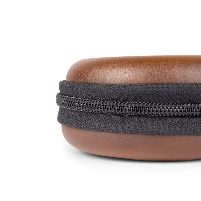 Lapis Bard Ducorium Leather Cable Organiser - Cognac