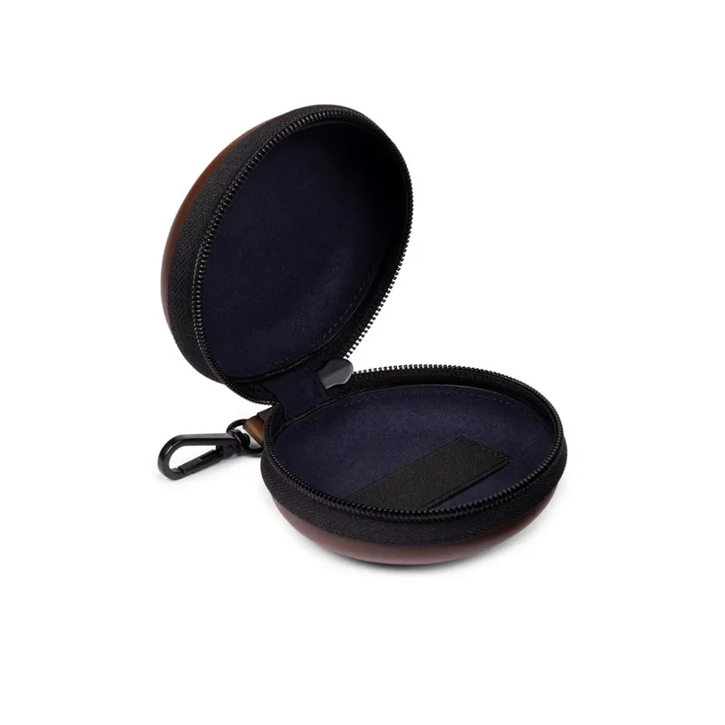Lapis Bard Ducorium Leather Cable Organiser - Cognac