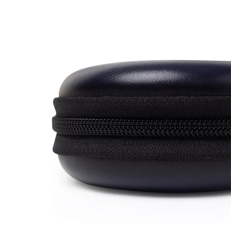 Lapis Bard Ducorium Leather Cable Organiser - Navy Blue
