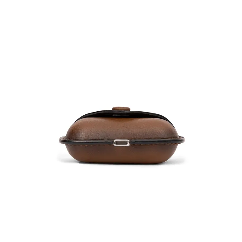 Lapis Bard Ducorium Leather AirPod Pro Case - Cognac