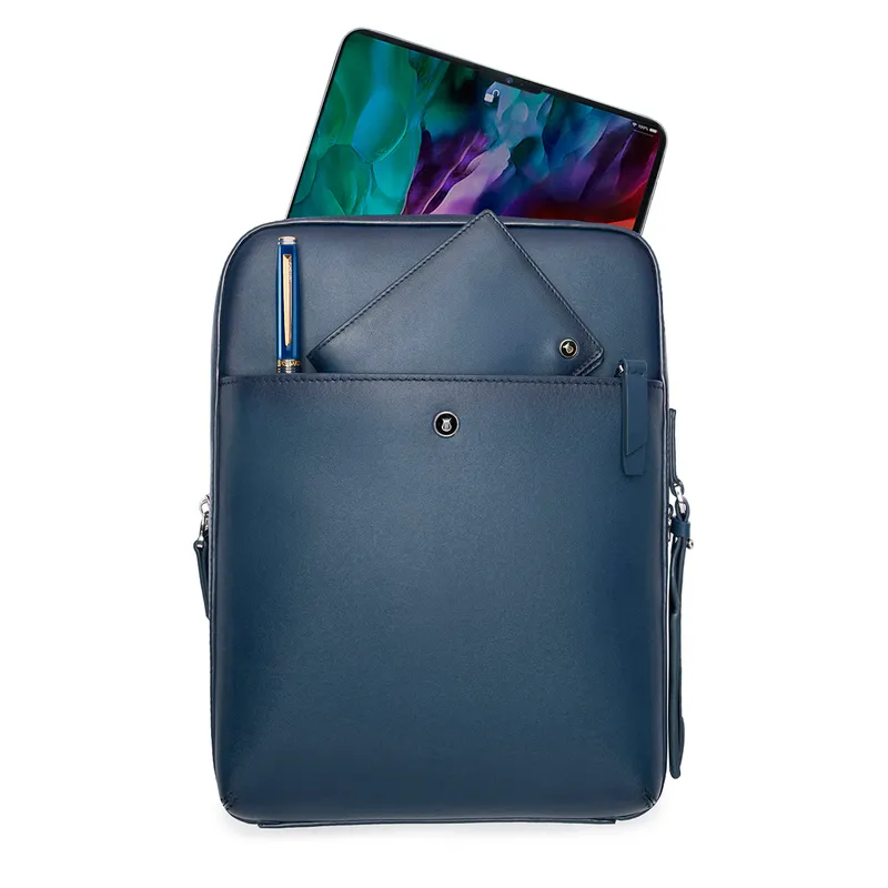 Lapis Bard Ducorium Kent Crossbody Travel Bag - Navy Blue