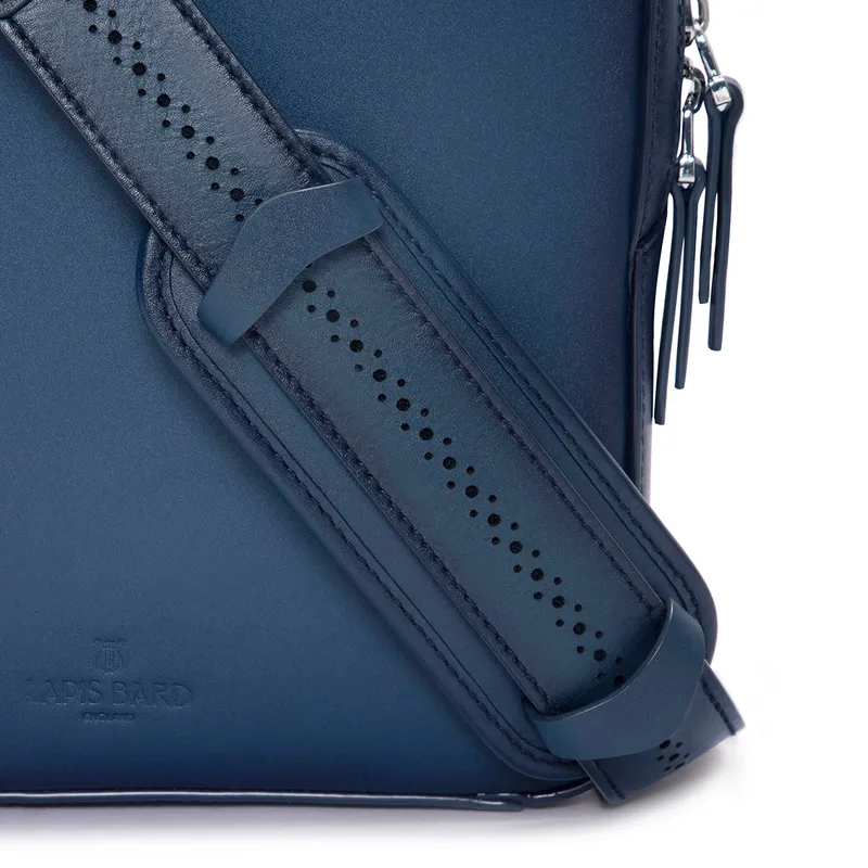 Lapis Bard Ducorium Kent Crossbody Travel Bag - Navy Blue