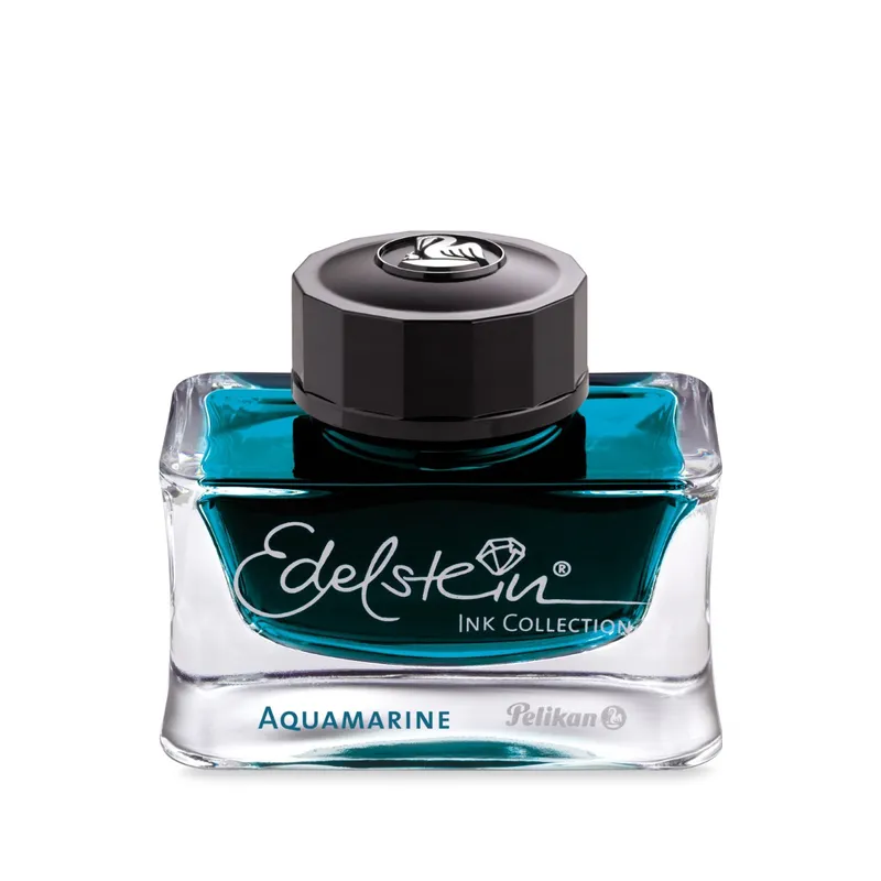 Pelikan Edelstein Fountain Pen Ink Bottle (50 ml) Aquamarine