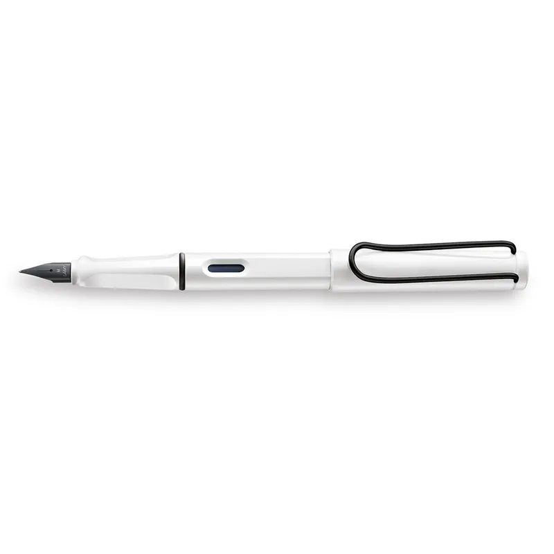 Lamy 019 Safari 2022 Special Edition Fountain Pen (Medium) - White and Black