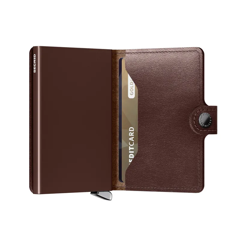 Secrid Dusk Miniwallet - Dark Brown