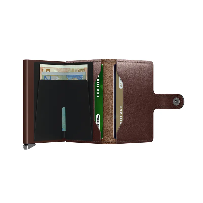 Secrid Dusk Miniwallet - Dark Brown