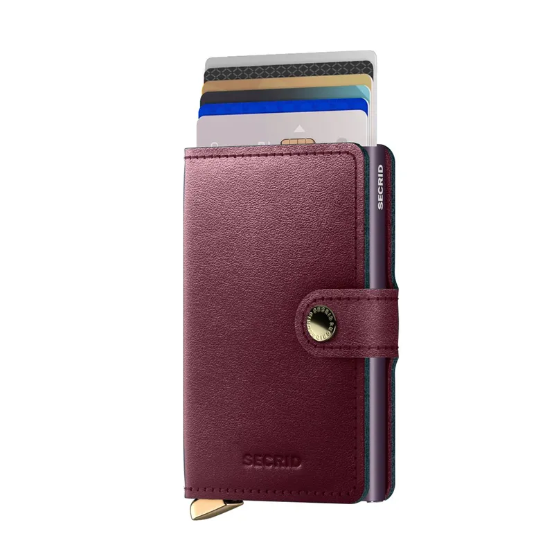 Secrid Dusk Miniwallet - Bordeaux