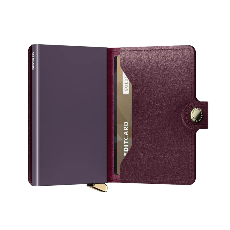 Secrid Dusk Miniwallet - Bordeaux