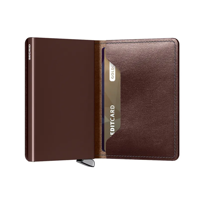 Secrid Dusk Slimwallet - Dark Brown