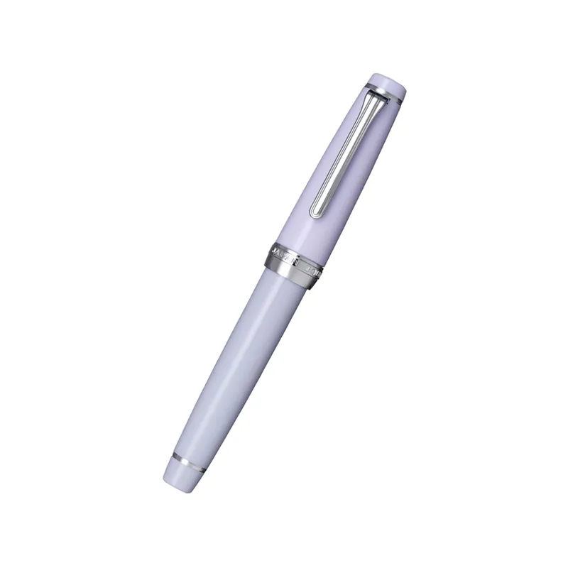 Sailor Professional Gear 'The Pillow Book - Winter Sky' Fountain Pen (21K Zoom) - Lilac With Rhodium Trims
