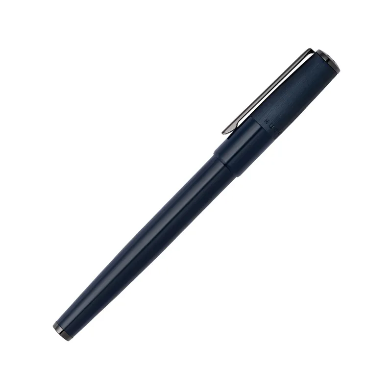 Hugo Boss Gear Minimal Fountain Pen (Medium) - Navy