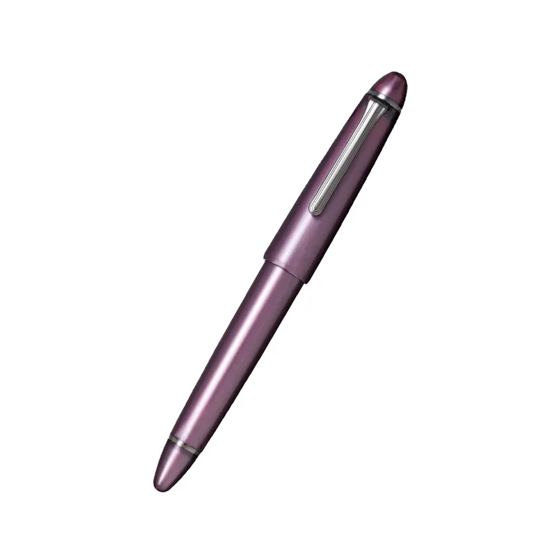 Sailor 1911 Ringless Metallic Fountain Pen (21K Medium) - Simply Red with Black Trims