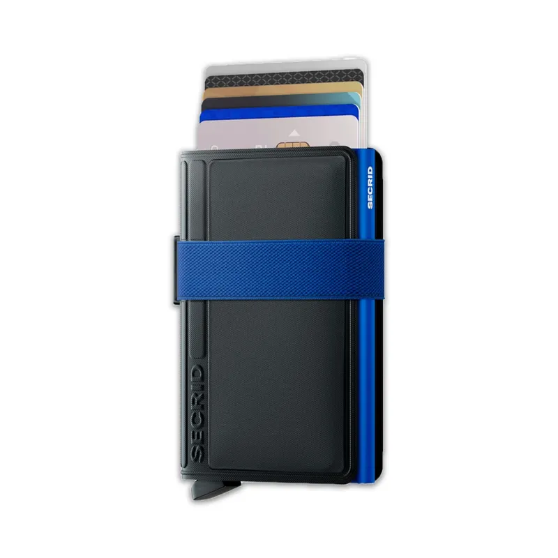 Secrid TPU Bandwallet - Black and Cobalt